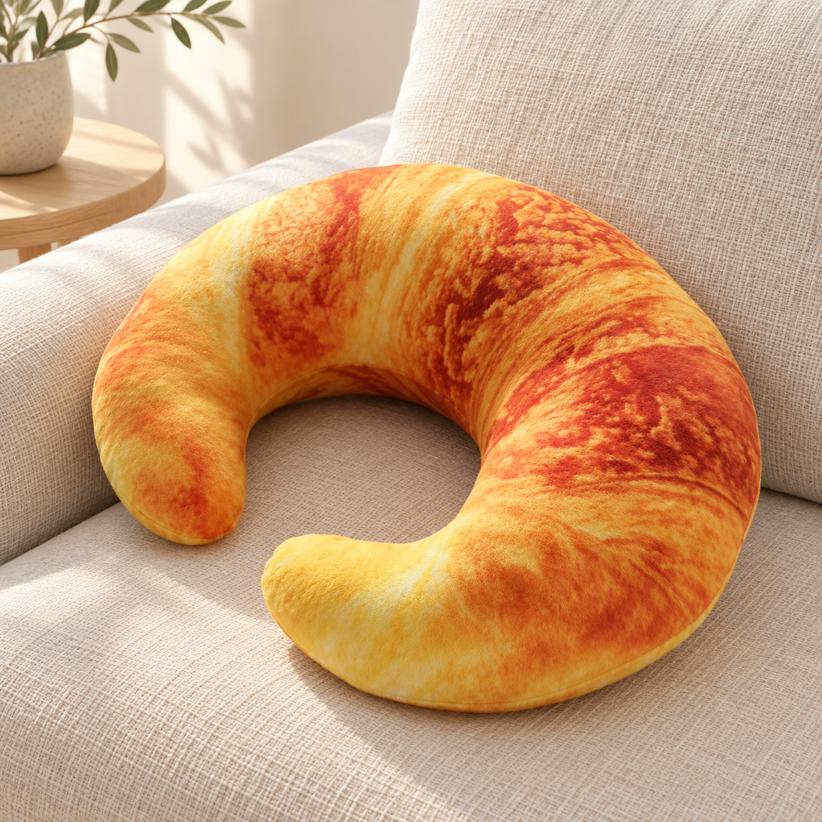 Croissant Cushion
