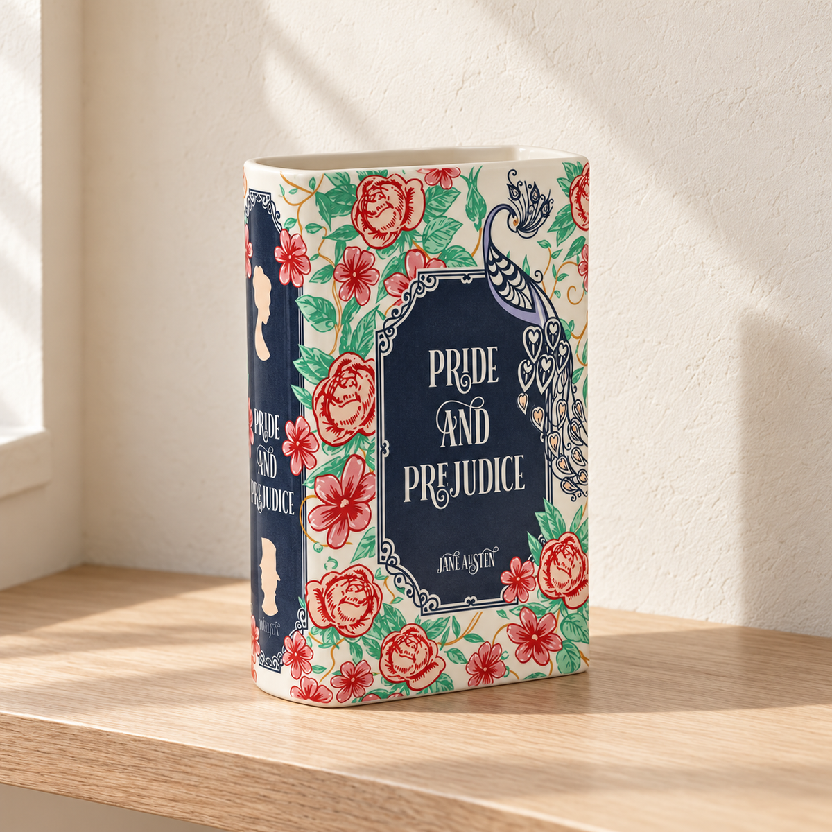 Ceramic Book Vase