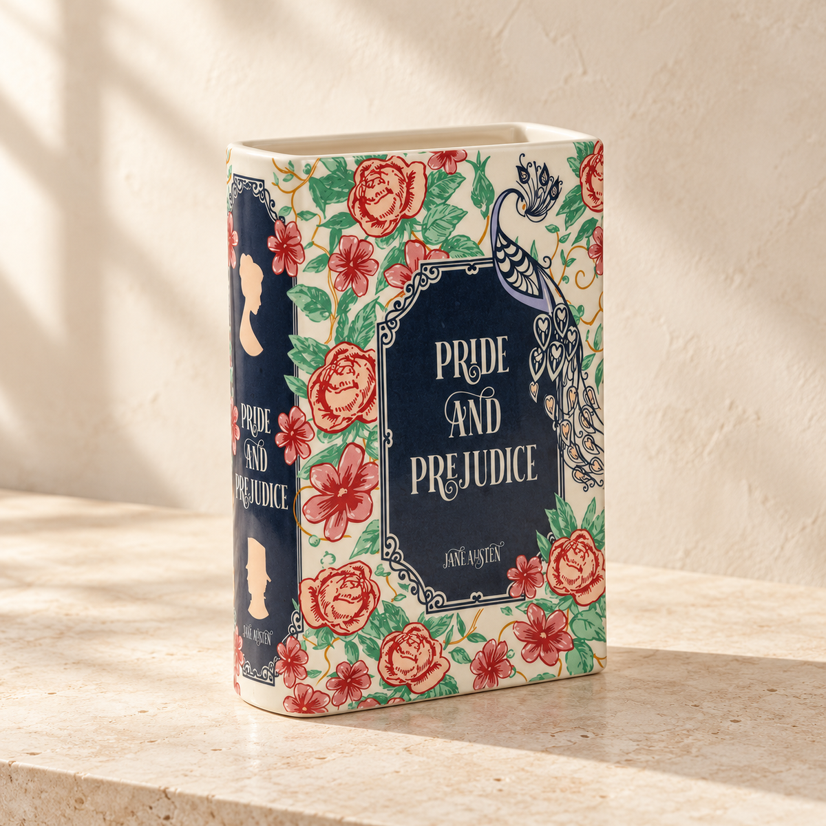 Ceramic Book Vase