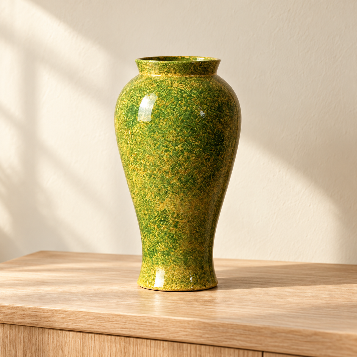 Green Ceramic Vase