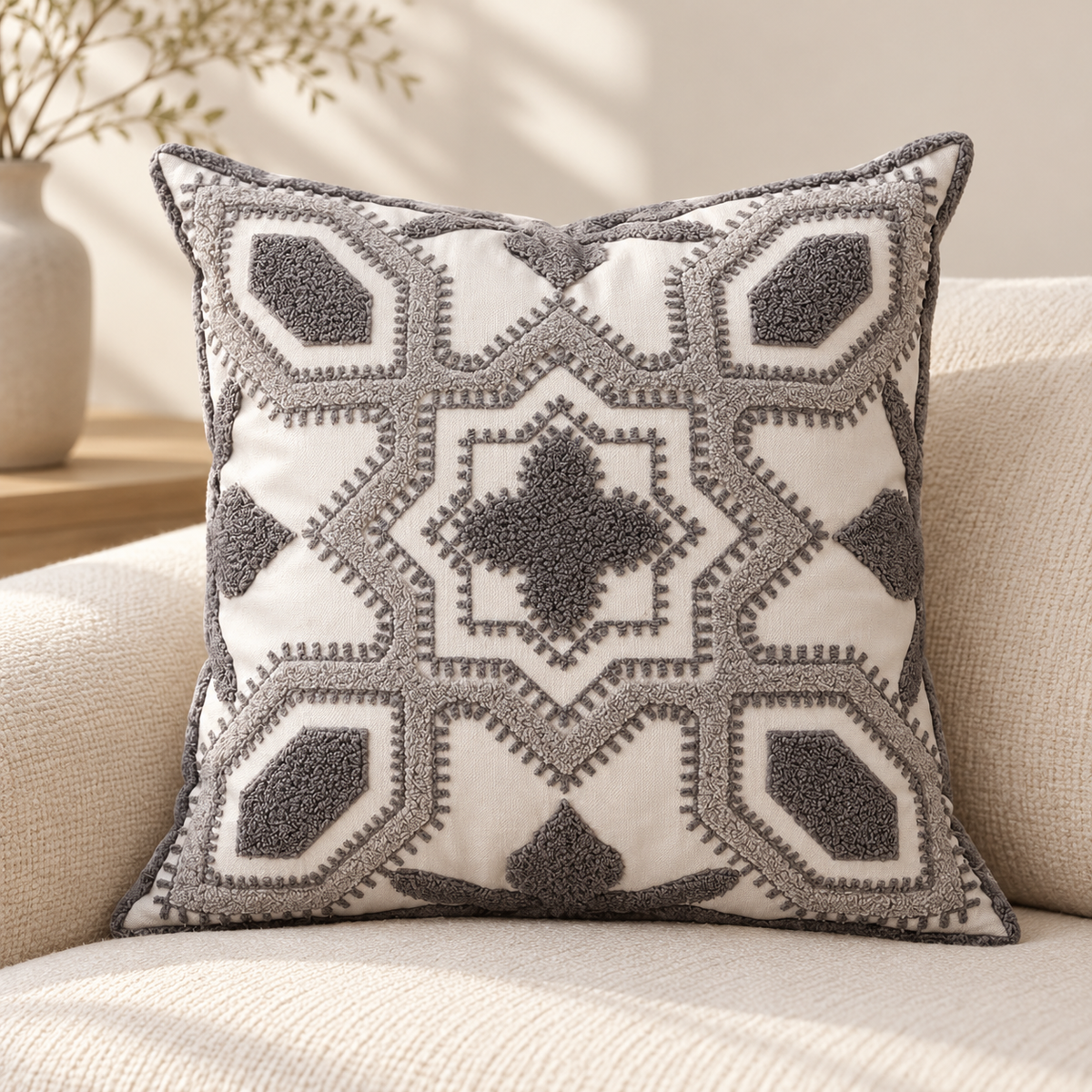 Neutral Cushion Cover