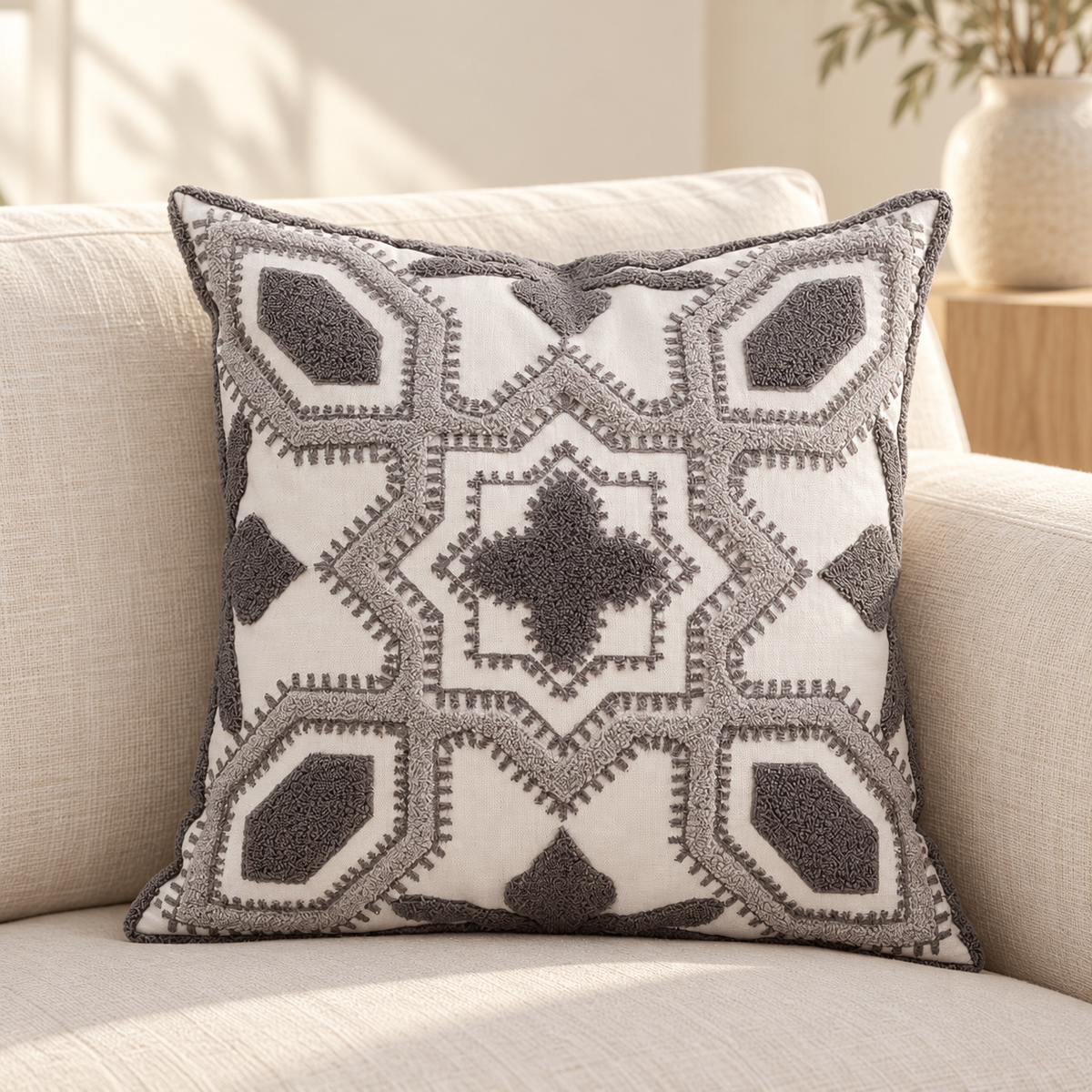 Neutral Cushion Cover