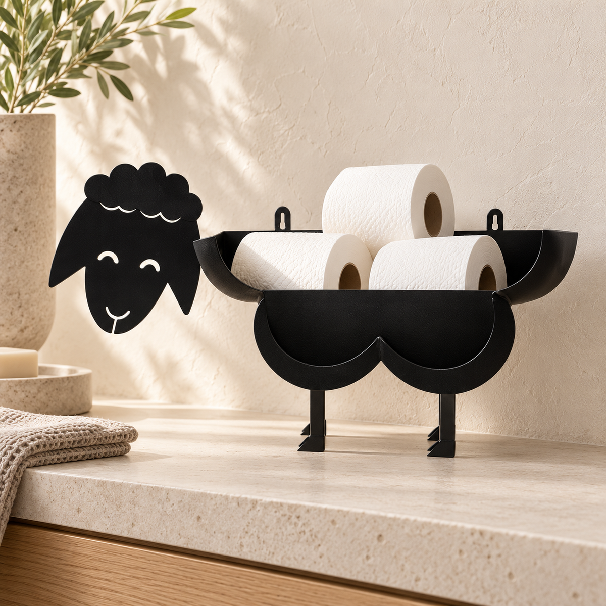 Sheep Toilet Roll Holder