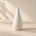 White Desk Vase